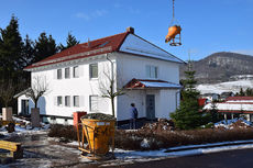 Renovierungsarbeiten am Pfarrhaus der Katholischen Kirchengemeinde Zierenberg